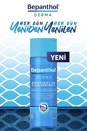 Bepanthol Derma Arındırıcı&Canlandırıcı Yüz Temizleme Jeli 200 ml 2'li Paket