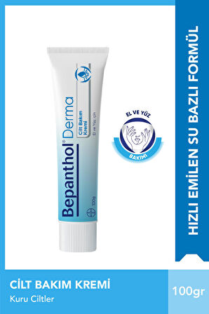 Cilt Bakım Kremi 100g + SPF Mini Yüz Kremi Hediye