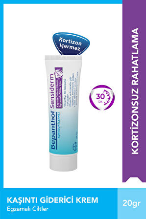 Sensiderm 20g 2'li Paket + Sensidaily Mini Boy Hediye - Egzama İçin Günlük Vücut Bakım