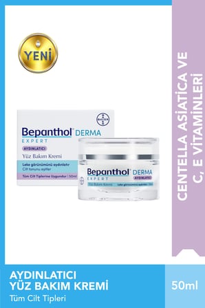 Bepanthol Derma Expert Aydınlatıcı Yüz Bakım Kremi & Tuvana Büyükçınar Tasarım Çanta
