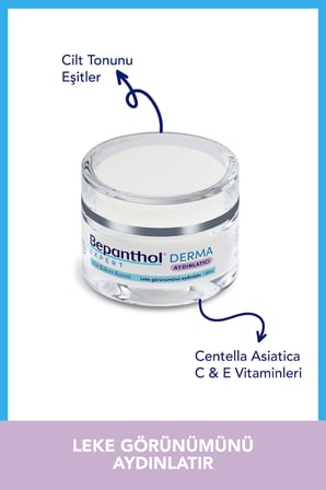 Bepanthol Derma Expert Aydınlatıcı Yüz Bakım Kremi & Tuvana Büyükçınar Tasarım Çanta