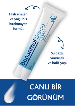 Bepanthol Cilt Bakım Kremi 100g + Dudak Bakım Kremi 7.5ml & Tuvana Büyükçınar Tasarım Çanta