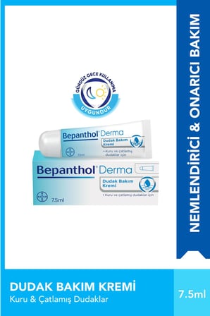 Bepanthol Cilt Bakım Kremi 100g + Dudak Bakım Kremi 7.5ml & Tuvana Büyükçınar Tasarım Çanta