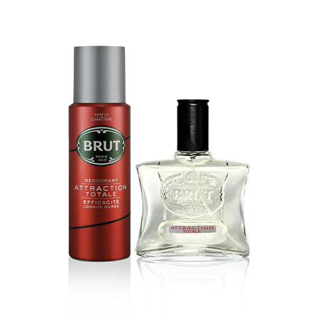 Attraction Erkek Bakım Seti Parfüm EDT 100 ml, Deodorant 200 ml