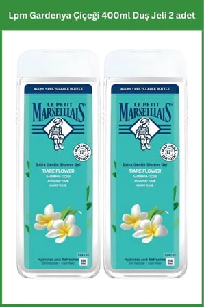 Lpm Gardenya Çiçeği 400ml Duş Jeli 2 adet