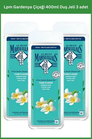 Lpm Gardenya Çiçeği 400ml Duş Jeli 3 adet