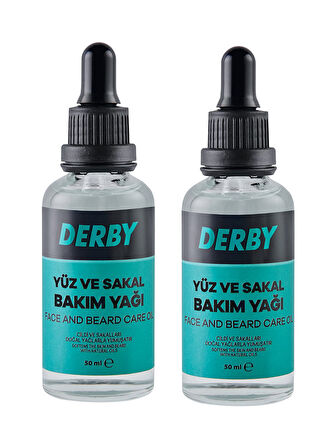 Derby Yüz Sakal Serumu 50 ml x2 Adet