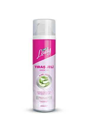 Derby Lady Tıraş Jeli Aloe Vera 200Mlx12 Adet