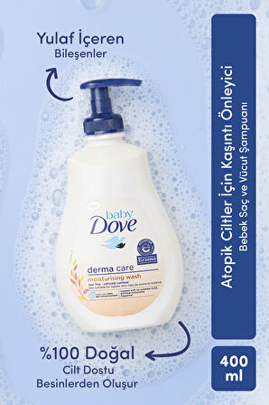 Atopik Ciltler İçin Kaşıntı Önleyici Ekstra Hassas Ciltler İçin Bebek Banyo Bakım Seti