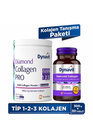 Dynavit Multi Collagen Powder Bromelain & Collagen Hyaluronic Acid - Kolajen Tanışma Paketi