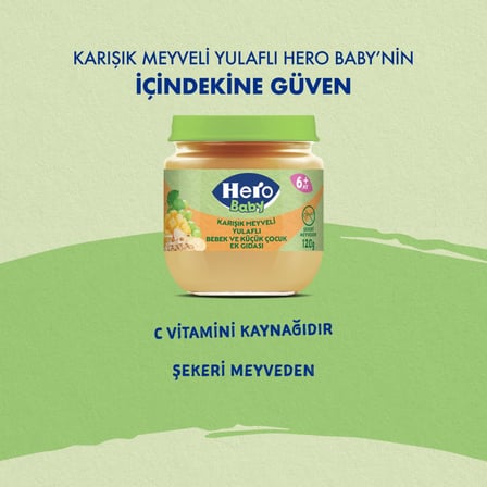 Hero Baby Karma Kavanoz Mama Paketi 16'lı Deneme Seti 
