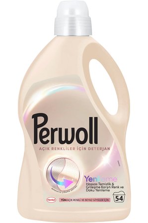 Açık Renkliler Hassas Sıvı Çamaşır Deterjanı 2.97L 4'lü set (216 Yıkama)