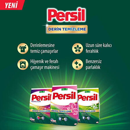 Persil Toz Derin Temizleme Solmayan Canlı Renkliler 5kgx2 66 Yıkama 