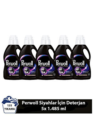 Perwoll Yenileme Siyahlar 5x 1.485 ml 135 Yıkama  