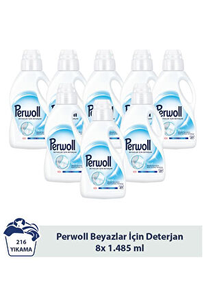 Perwoll Yenileme Beyazlar 8x 1.485 ml 216 Yıkama  