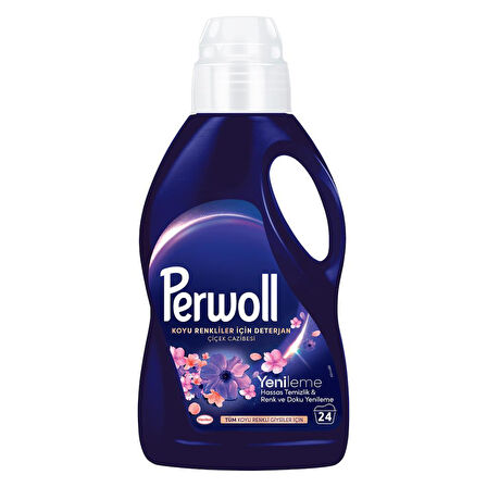 Perwoll Yenileme Koyu Renkliler Çiçek Cazibesi  6x 1.485 ml 144 Yıkama  