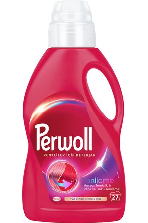 Sıvı Deterjan Renkliler 2x1.485ml (27 Yıkama) + Koyu Renk Çiçek Cazibesi 1.32L (24 Yıkama) 3'lü Set