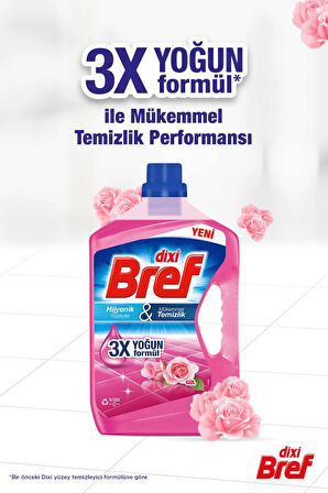 Bref  Yüzey Temizleyici  Gül 4x 2.5L 4'lü Set 