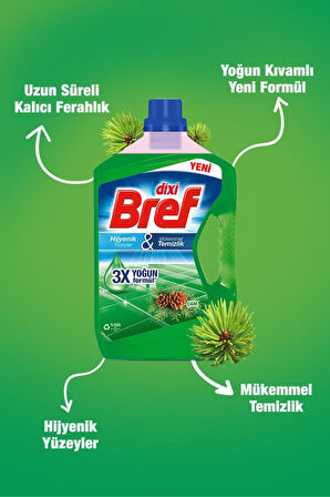 Bref  Yüzey Temizleyici  Çam 3x 2.5L 3'lü Set 