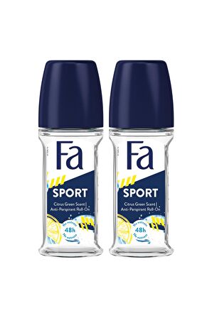 Sport Roll-On 50 ml X 2 Adet