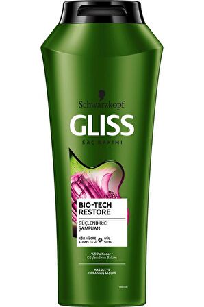 Gliss Bio-Tech Güçlendirici Şampuan 500 ml  x 3 Adet