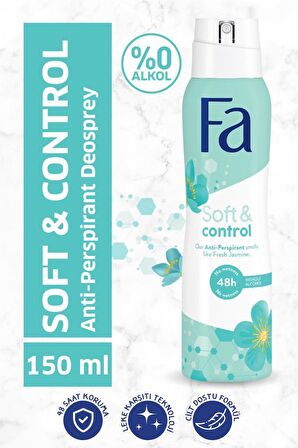 Fa Soft & Control Roll-On 50 Ml + Soft & Control Deosprey 150 Ml