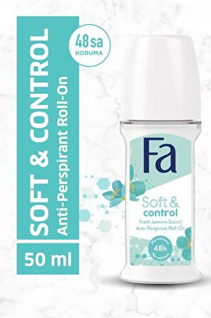 Fa Soft & Control Roll-On 50 Ml + Soft & Control Deosprey 150 Ml