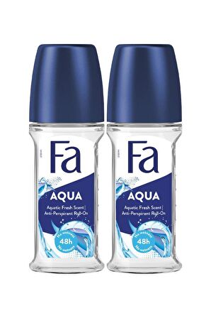 Fa Aqua Roll-On 50 Ml X 2 Adet 