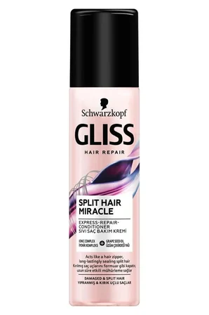Split Hair Miracle Şampuan 500 ml Split Hair Miracle Sıvı Saç Kremi 200 ml