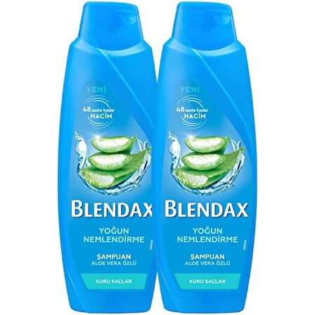 Blendax Yoğun Nemlendirme Aloe Vera Şampuan 500 Ml x 2 Adet 