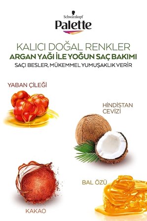 Kalıcı Doğal Renkler Saç Boyası
