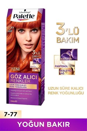 Göz Alıcı Renkler 7-77 Yoğun Bakır  X 2 Adet