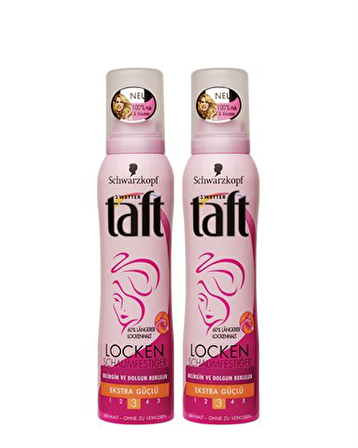 Taft Saç Köpüğü Bukle Belirginleştici No:3 150ml X 2 Adet