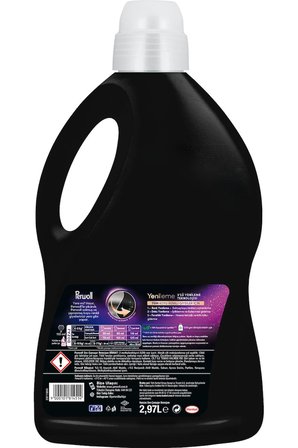 Sıvı Çamaşır Deterjanı 2,97 L x 5'li set: (270 Yıkama) x3 Siyahlar,  x2 Renkliler