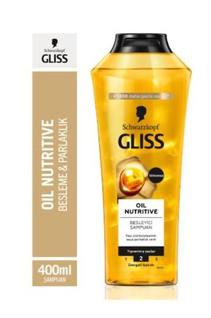 Oil Nutritive Şampuan 400ml x 3'lü Set