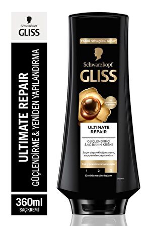 Gliss Ultimate Repair Saç Kremi 360ml x 4'lü Set