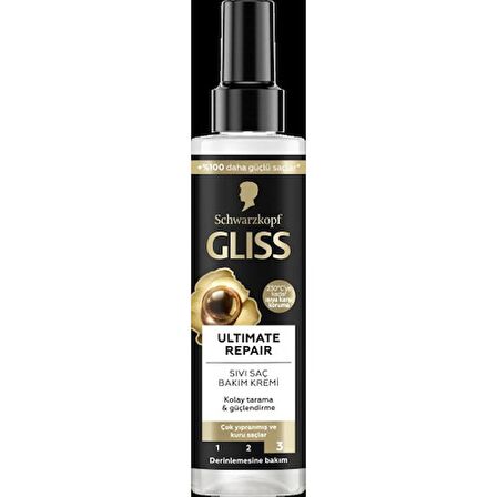 Gliss Ultimate Repair Sıvı Saç Kremi 200ml x 5'li Set