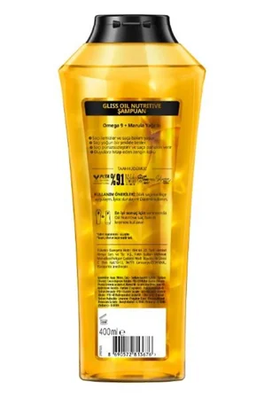 Oil Nutritive Şampuan 400ml Saç Kremi 360ml