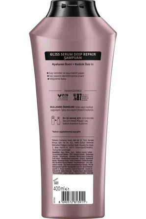 Serum Deep Repair Onarıcı Şampuan 400 ml ve Saç Kremi 360 ml