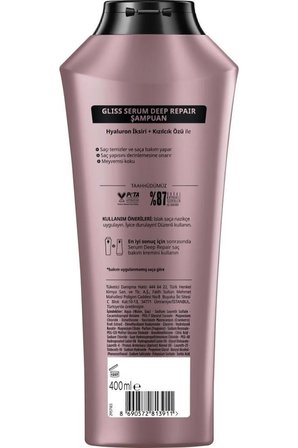 Serum Deep Repair Onarıcı Şampuan 400 ml X 3 Adet
