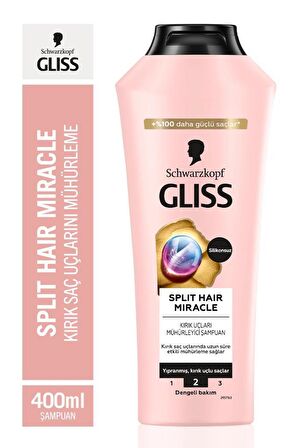 Gliss Split Hair Miracle Şampuan 400 Ml x 6 Adet