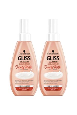 Gliss Beauty Milk-Güçlendirici 150ML 2li Set