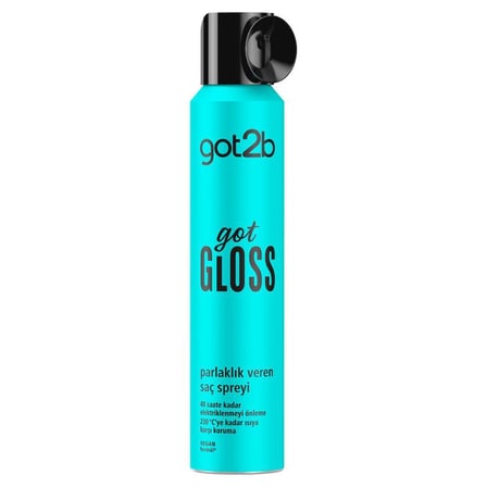 Gloss Parlaklık Veren Saç Spreyi 200 ML X2 ADET