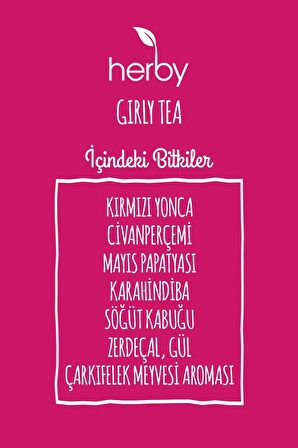 Girly Tea Regl Dönemine Özel Rahatlatıcı Bitki Çayı 2'li Paket