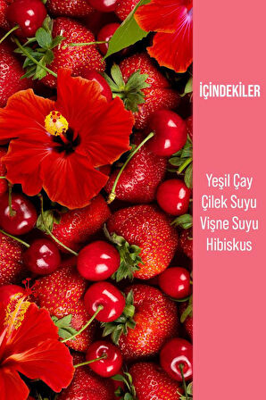 Ice Tea Berry Hibiscus Soğuk Çay Şeker İlavesiz 250 ml x 12