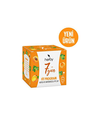 7 Gün Fit Program - Kayısı ve Maydanozlu Fit Çay 2'li