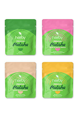 Herby Premium Matcha 4'lü Deneme Paketi