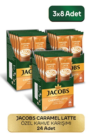 Jacobs Karamel Latte 8'li x 3 Adet