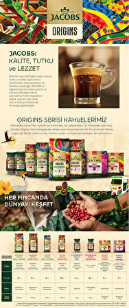 Jacobs Origins Brazil & Colombia Filtre Kahve 200gr x 2 Adet