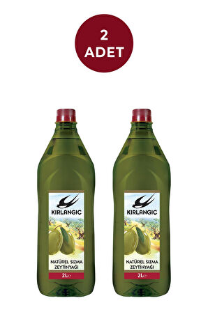 KIRLANGIÇ NATUREL SIZMA ZEYTİNYAĞI 2 LT * 2